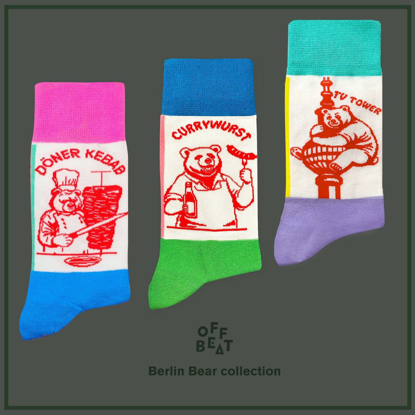 Berlin Bear making Döner Kebab