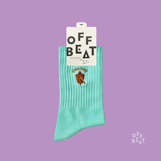 Embroidered Socks Döner Kebab