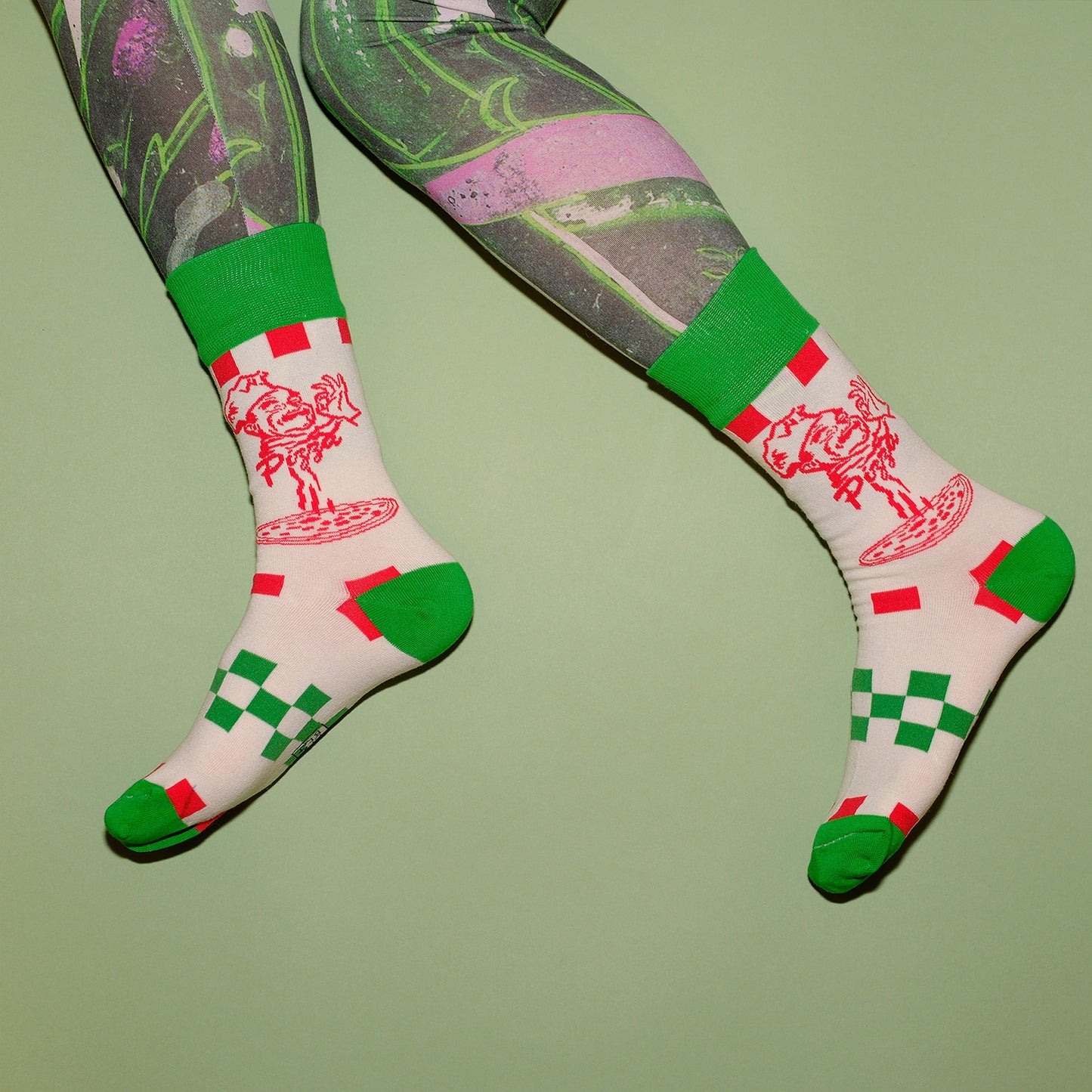 Pizza street food socks