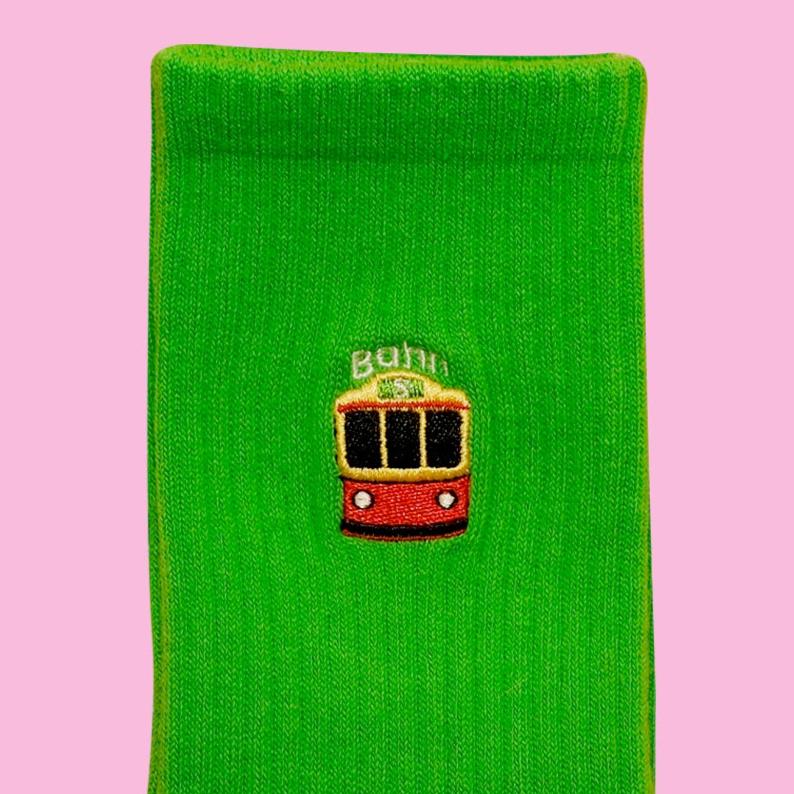Embroidered Socks S-Bahn