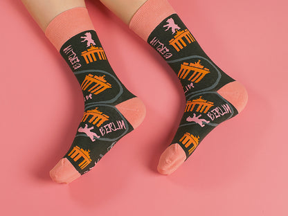 Berlin Brandenburg Gate socks