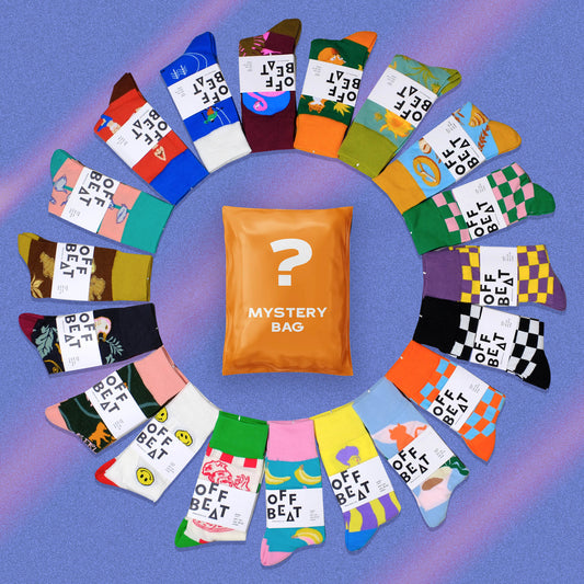 Mystery Bag Of Design Socks, Year-End Special Deal