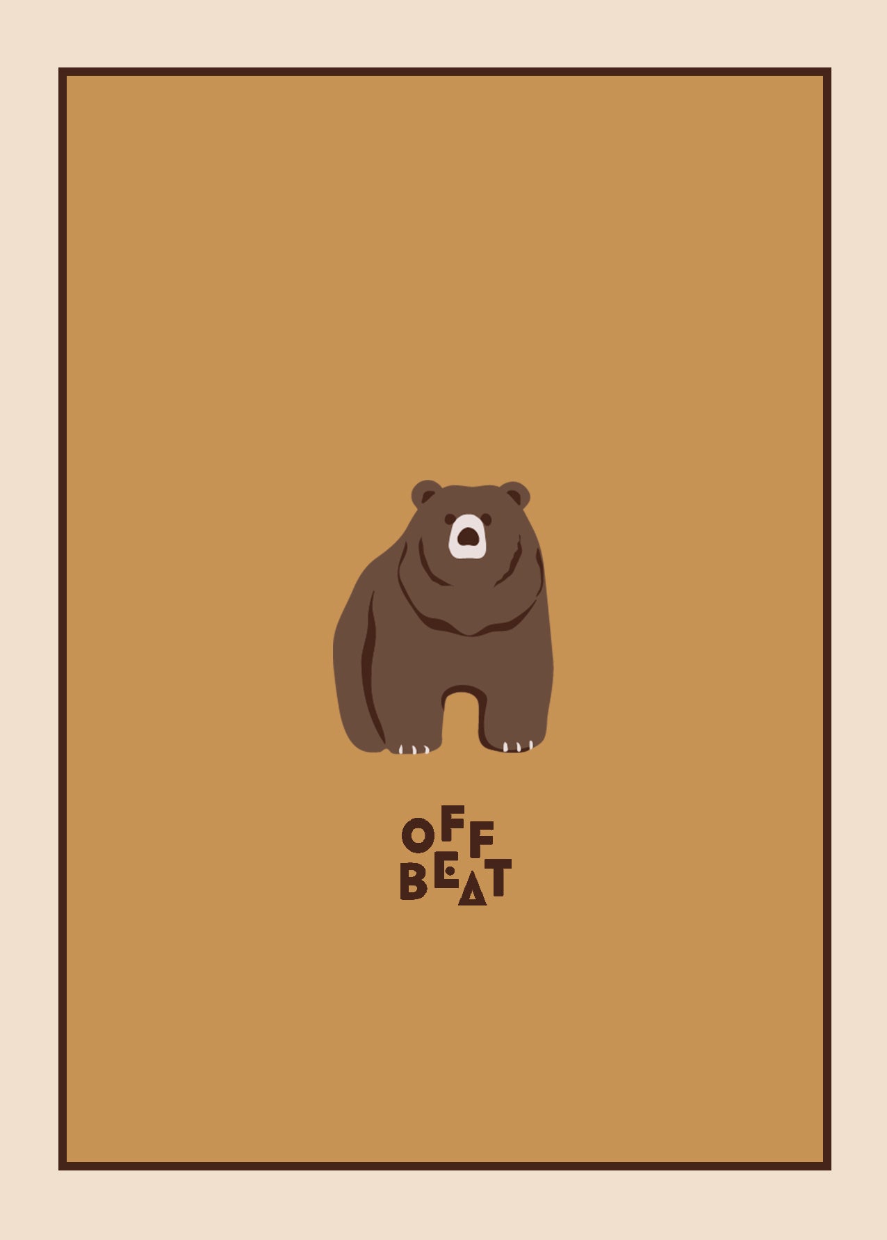 Postcard Bear