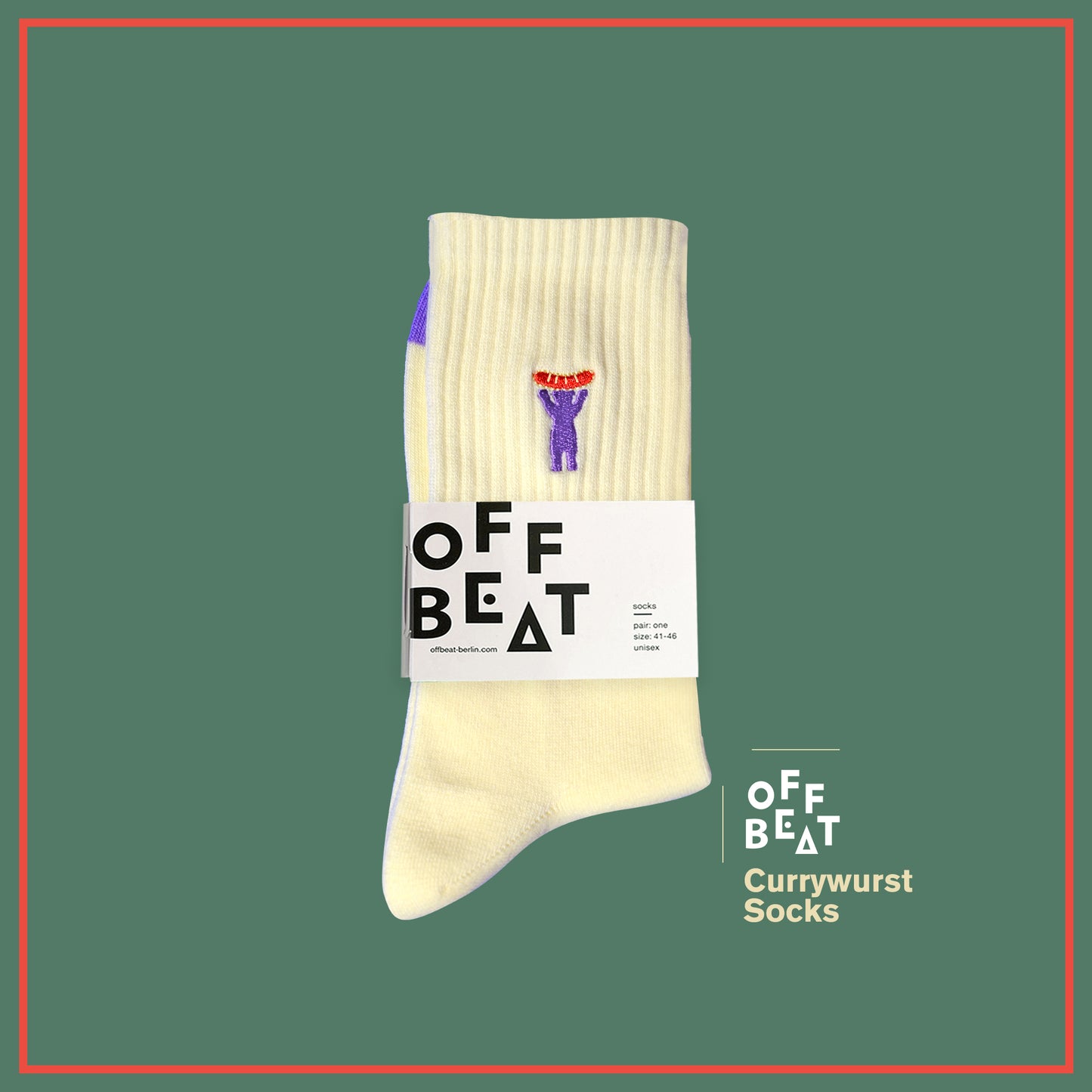 Ribbed Socks Berlin Bear