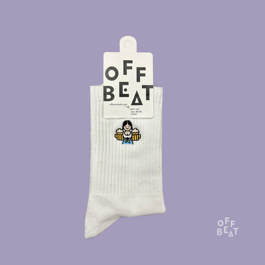 Preview I Embroidered Wiesn-Kellnerin socks