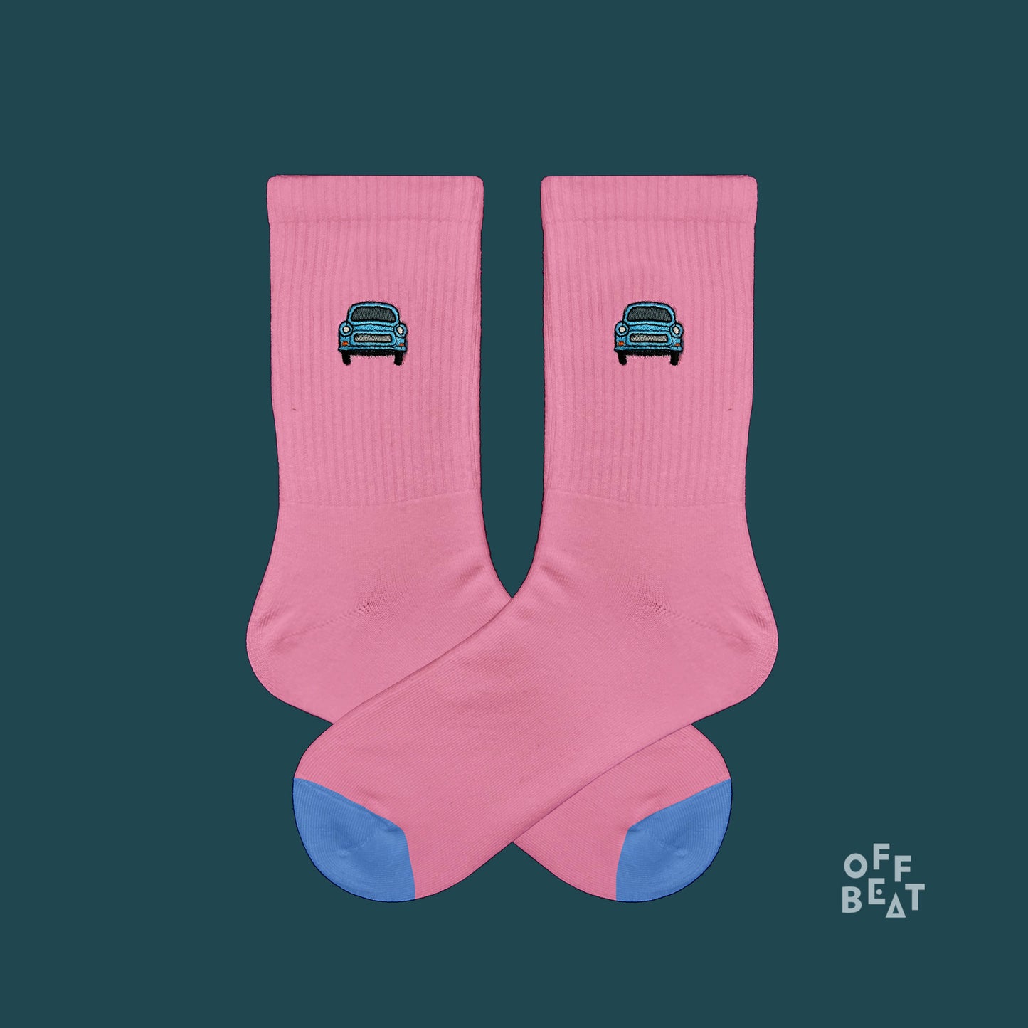 Preview I Embroidered Vintage Car socks