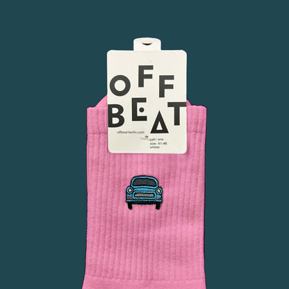 Preview I Embroidered Vintage Car socks