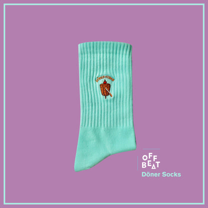 Embroidered Socks Döner Kebab