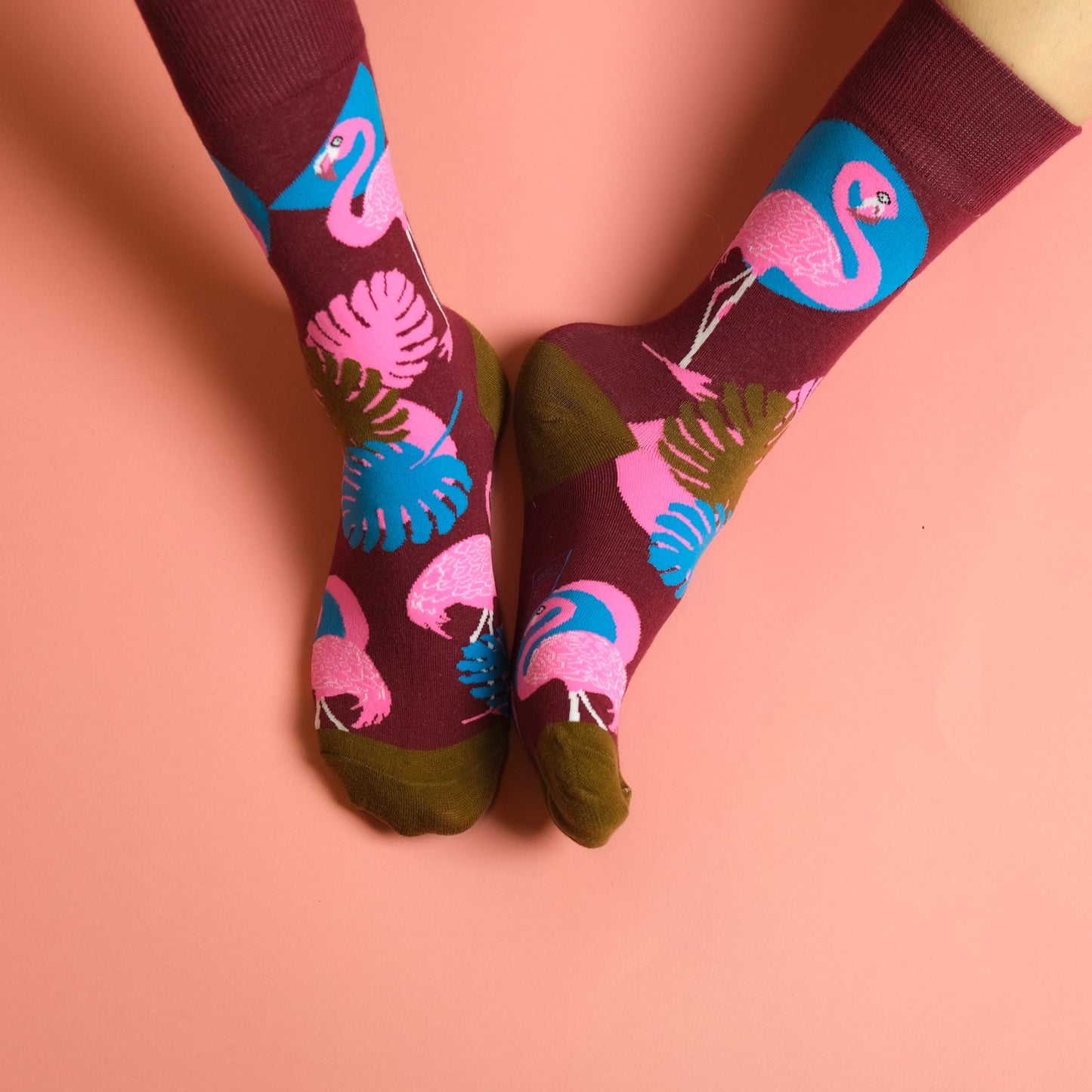 Flamingo socks