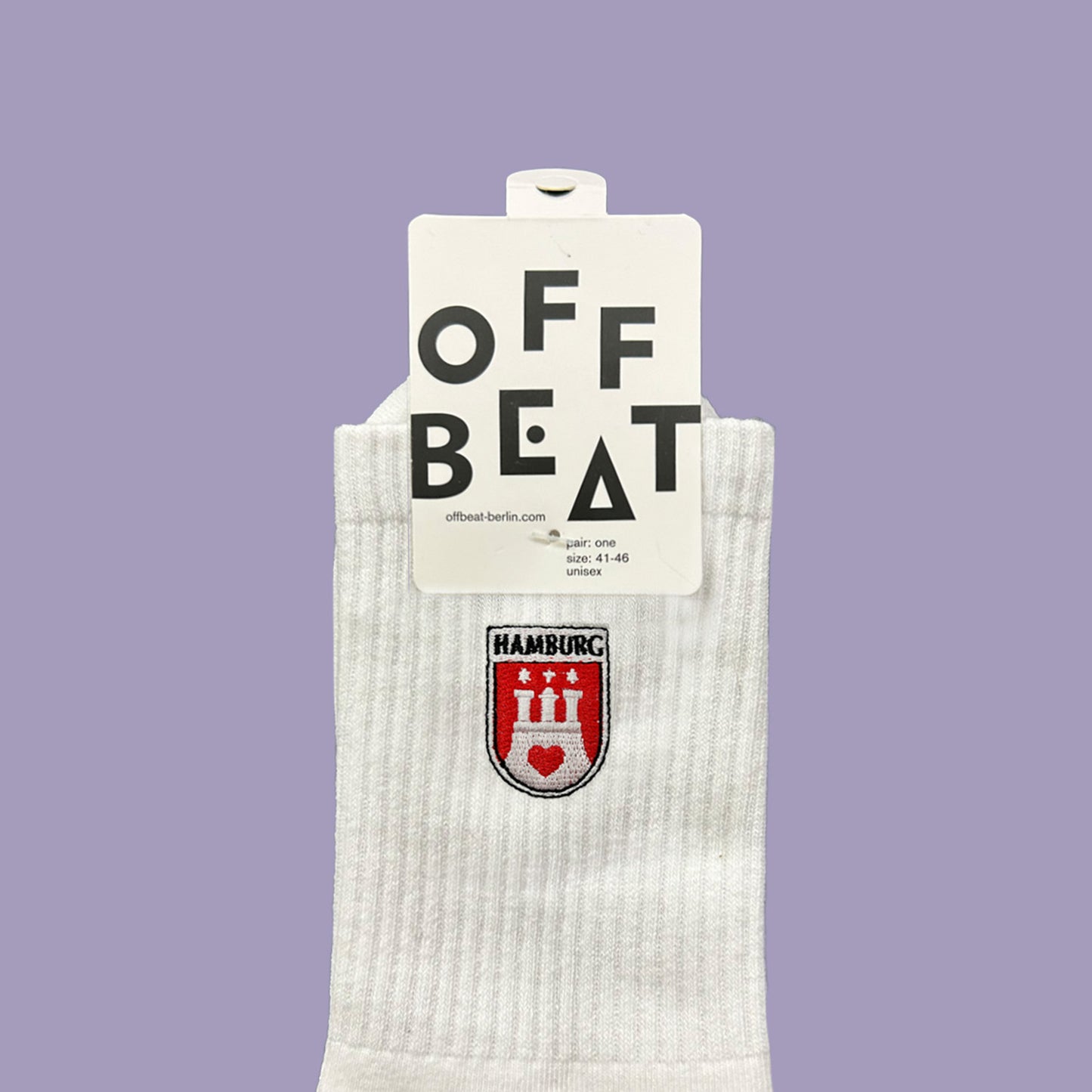 Preview I Embroidered Hamburg-Symbol socks I Wholesale