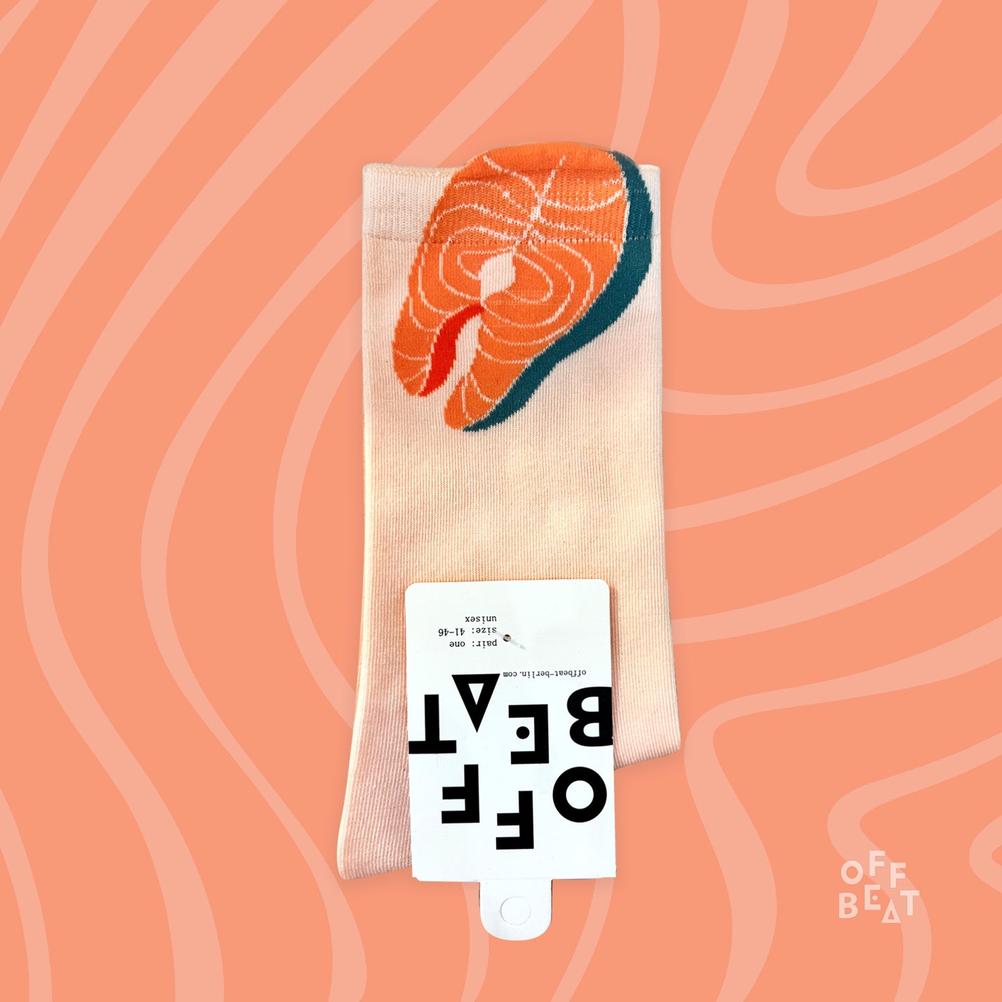 Preview I Pop-out salmon socks