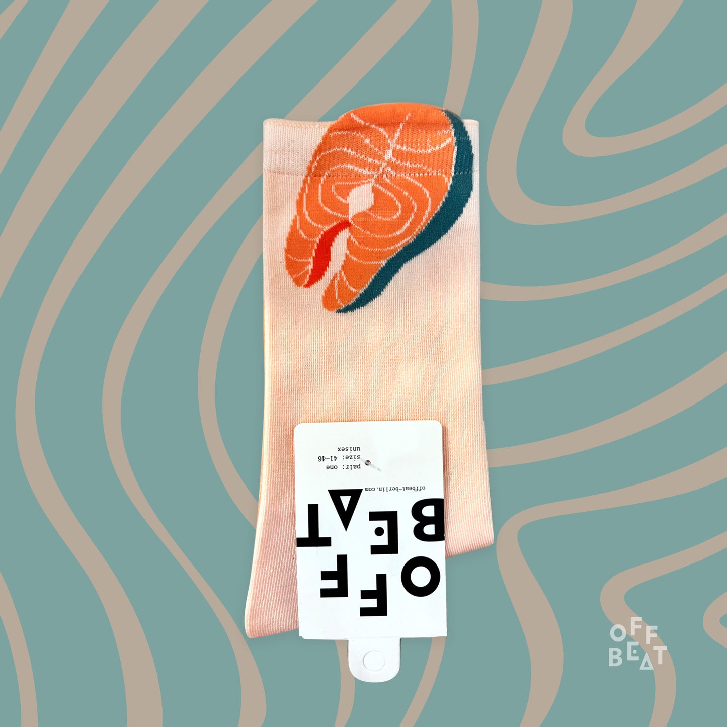 Preview I Pop-out salmon socks