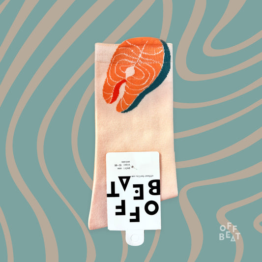 Preview I Pop-out salmon socks