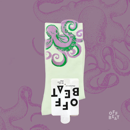 Pop-out octopus socks