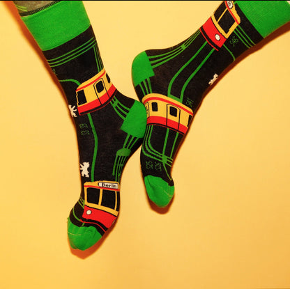 Berlin S-Bahn railroad socks