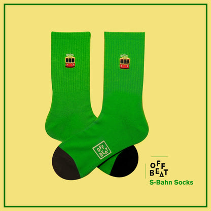 Embroidered Socks S-Bahn