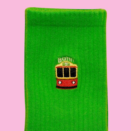 Embroidered Socks S-Bahn
