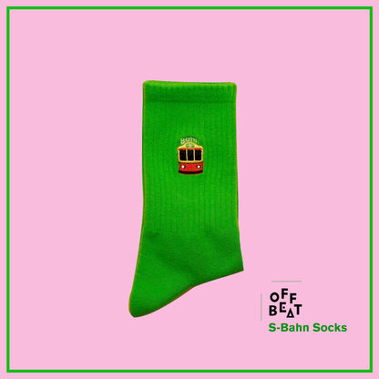 Embroidered Socks S-Bahn