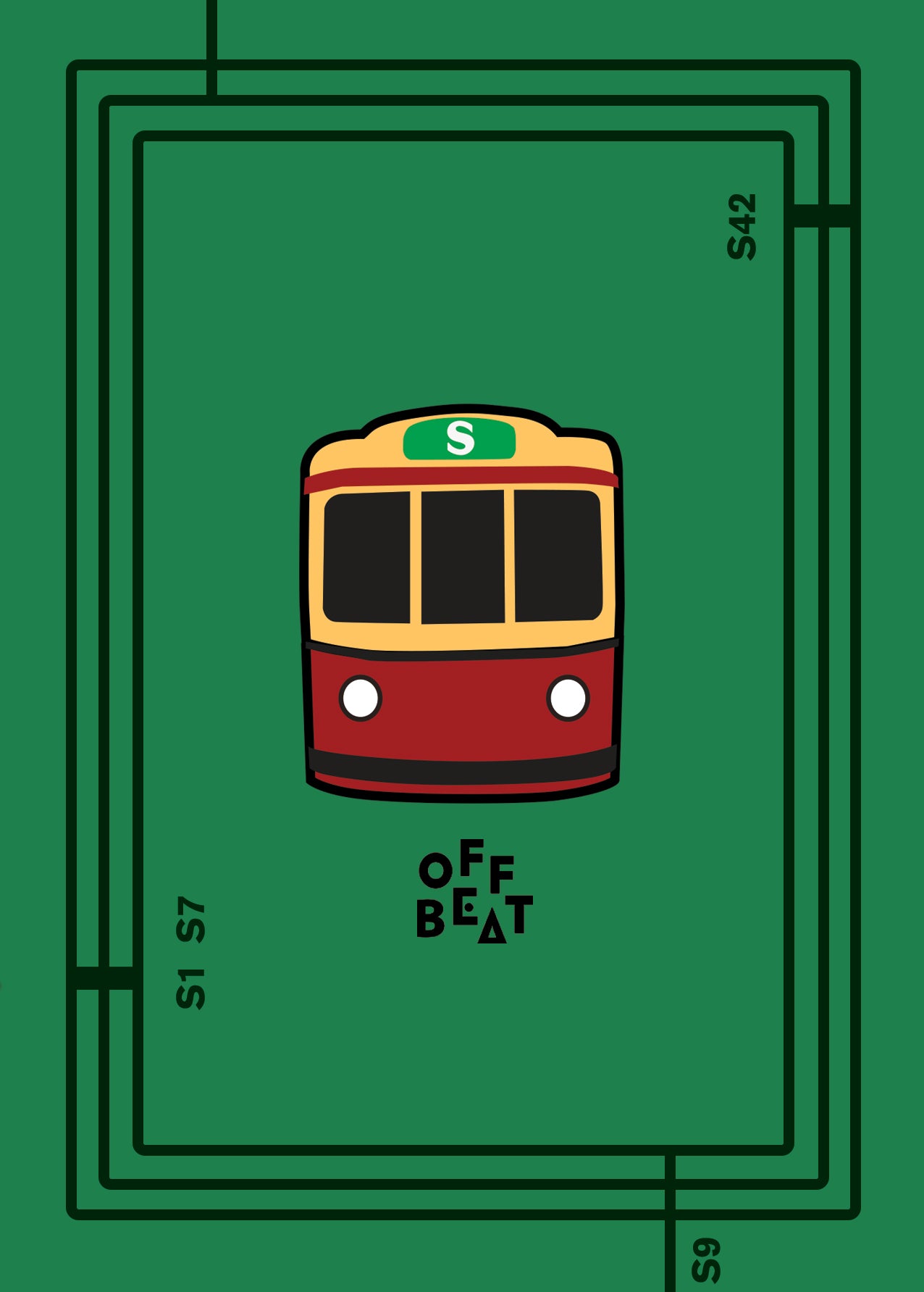 Postcard S-Bahn