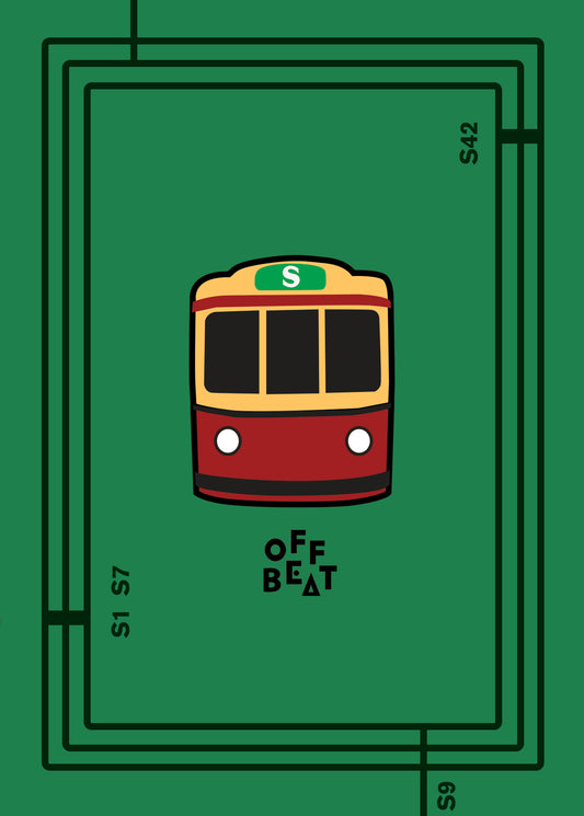Postcard S-Bahn