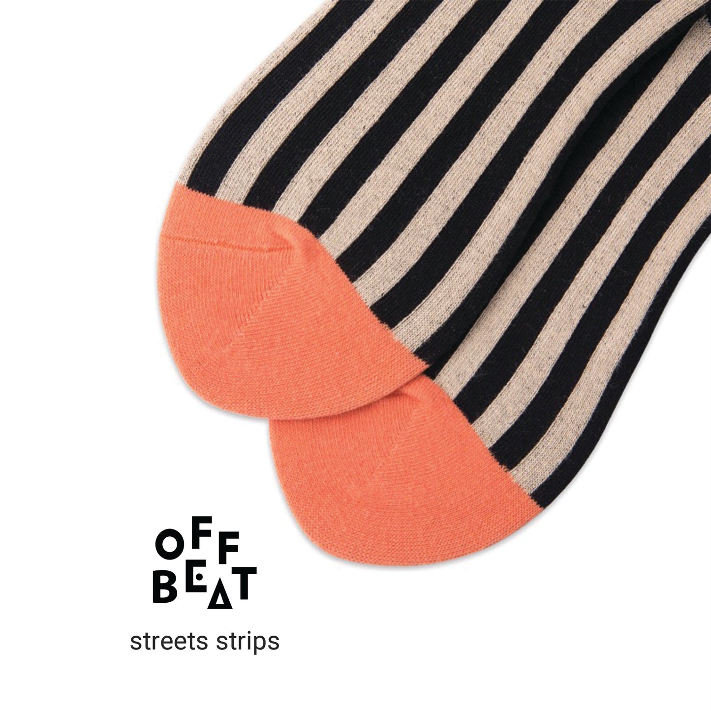 Classic black stripe socks