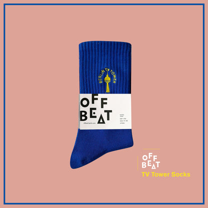 Embroidered Socks TV Tower