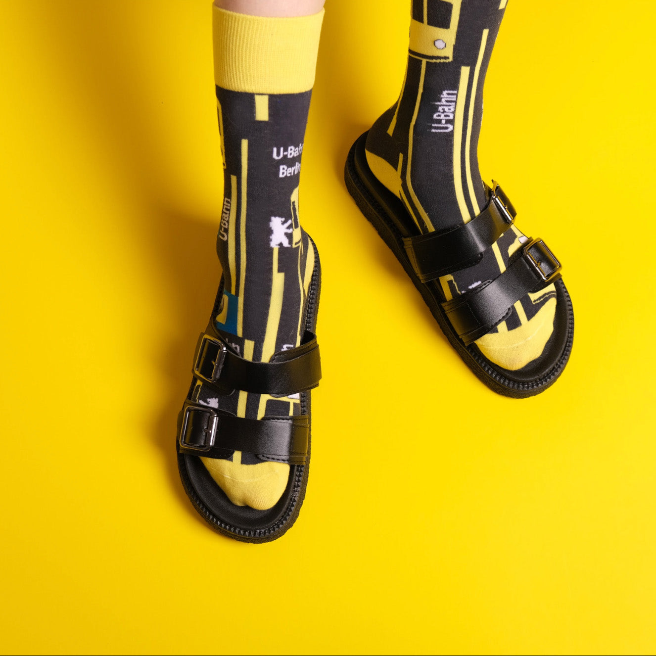 Berlin U-Bahn Subway socks