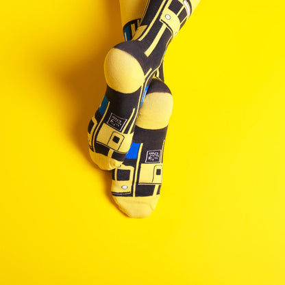 Berlin U-Bahn Subway socks
