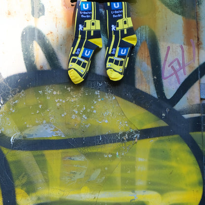 Berlin U-Bahn Subway socks