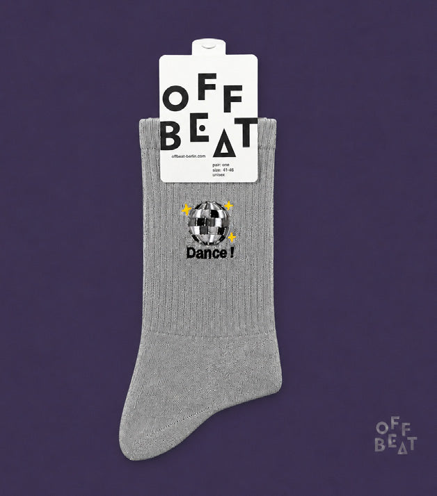 Embroidered Disco Ball socks - view 1