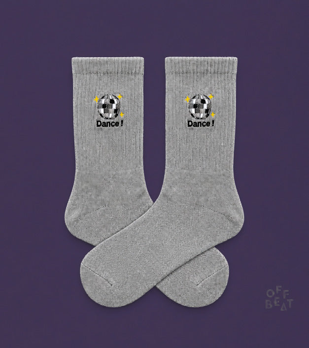 Embroidered Disco Ball socks - view 3