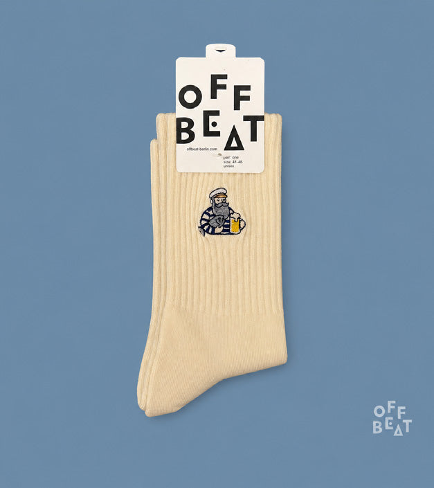 Embroidered Sailor socks - view 1