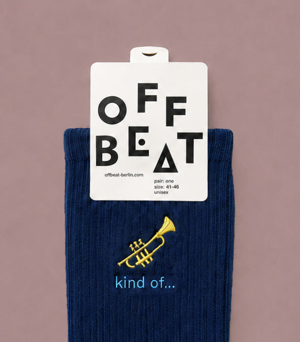 Embroidered Trumpet socks - view 2