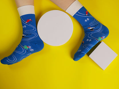 Skiing socks