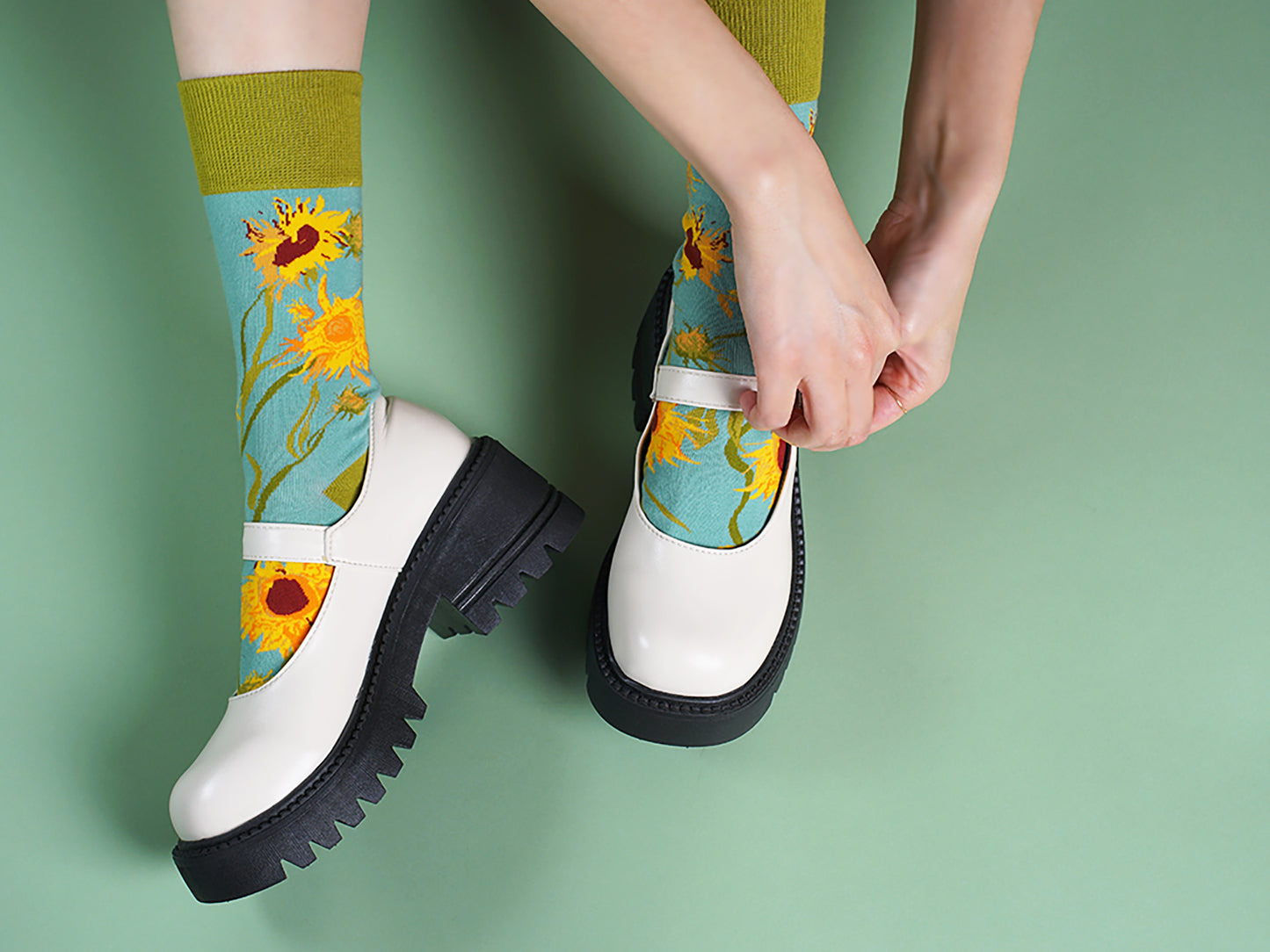 Sunflower socks