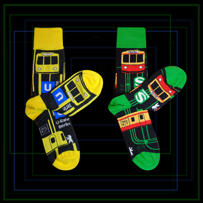 Berlin S-Bahn railroad socks